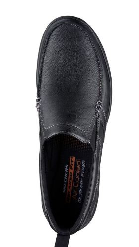 Skechers Men's Relaxed Fit: Harper - Forde Loafer: BLK
