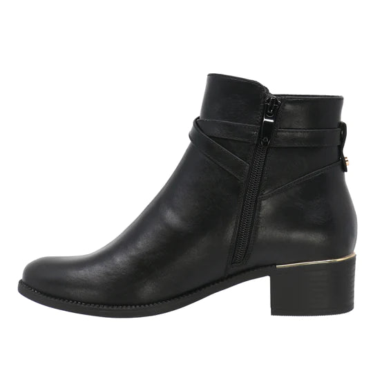 Women's Becka Ankle Bootie-BLK