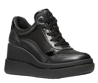 Michael Kors Emmy Wedge Trainer : Blk
