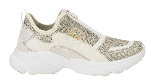 Michael Kors Sam Zip Trainer: cream