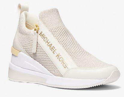 Michael Kors Willis Wedge Sneakers : Champ/Gld