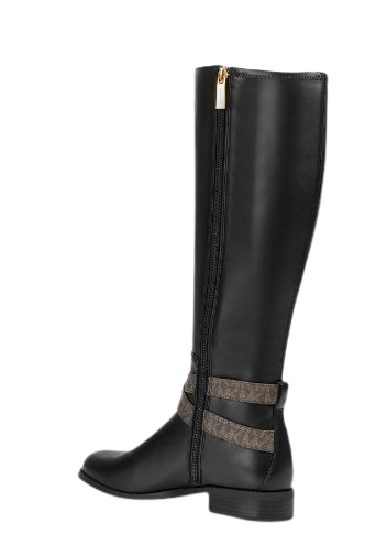Michael Kors Women Rory Riding Boots: blk/brw