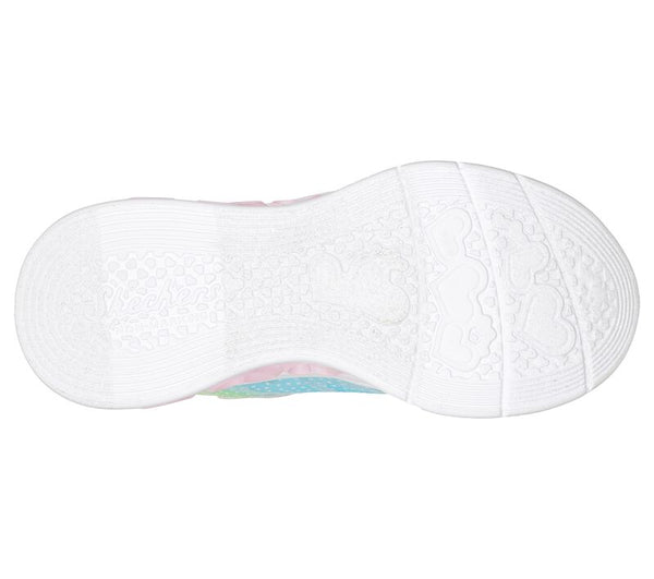 Skechers Girls S Lights Flutter Hearts  Sneakers : SMLT