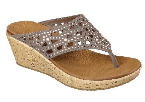 Skechers Women's 38537 Wedge Sandals