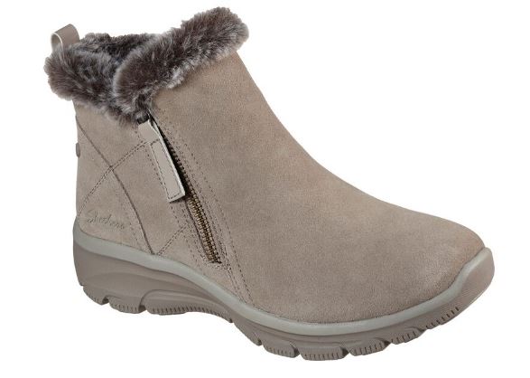 Skechers Women Relaxed Fit Easy Going Ankle Boots: MUSH