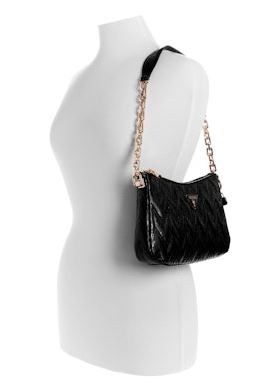 Guess Adelard  Shoulder Chain Handbag: Blk