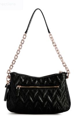 Guess Adelard  Shoulder Chain Handbag: Blk