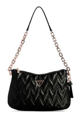 Guess Adelard  Shoulder Chain Handbag: Blk