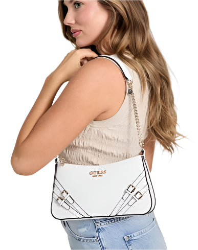 Guess Bramina Shoulder bag : wht