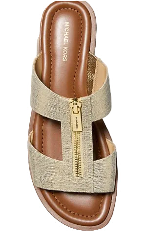 Michael Kors Berkley Flat  Sandal: Gld