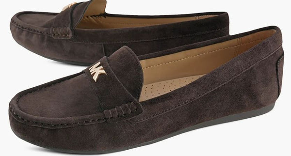 Michael Kors Melanie moc loafers :Choco Brown