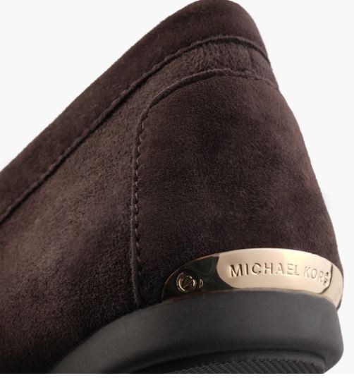 Michael Kors Melanie moc loafers :Choco Brown