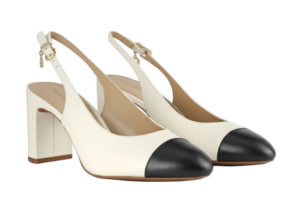 Michael Kors Piper Flex SLing Pump: Eggshell