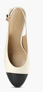 Michael Kors Piper Flex SLing Pump: Eggshell