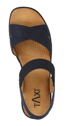 Women Taxi Monica Sandals : Blk