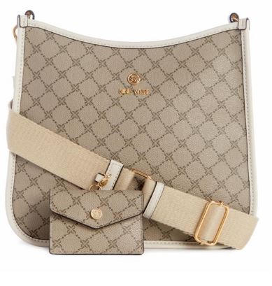 Nine West Brice Cross Body Handbag: Beige