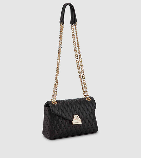 Nine West Chained Xbody Handbag : Blk