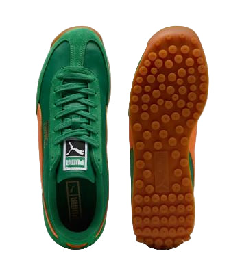 Puma Mens Easy Rider Vintage Sneakers: Green