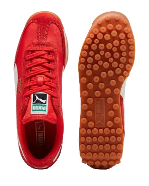 Puma Mens Easy Rider Vintage Sneakers: RED