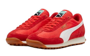 Puma Mens Easy Rider Vintage Sneakers: RED