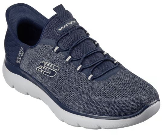 Skechers Men's Slip-ins: Summits - Key Pace: NVY Wide Width