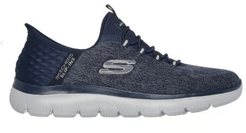 Skechers Men's Slip-ins: Summits - Key Pace: NVY Wide Width