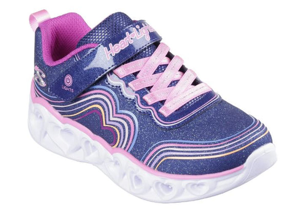 Skechers Heart Lights - Retro Hearts Sneakers : NVMT