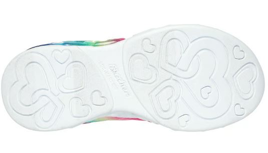 Skechers Girls  Slip-ins: Infinite Heart Lights: PKMT
