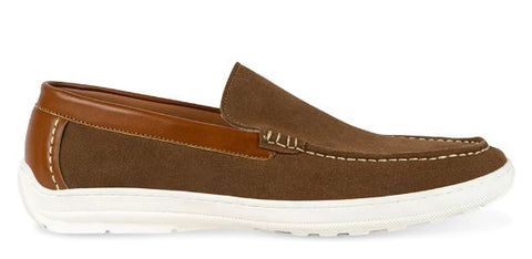 Steve Madden Men's Mitchyy Suede Loafers : tan