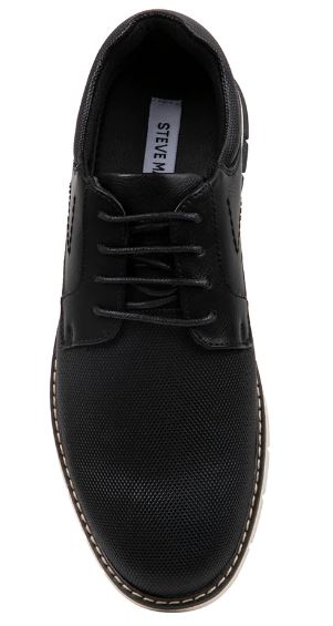 Steve Madden Mens Casual Laced Rexx Shoes : BLK