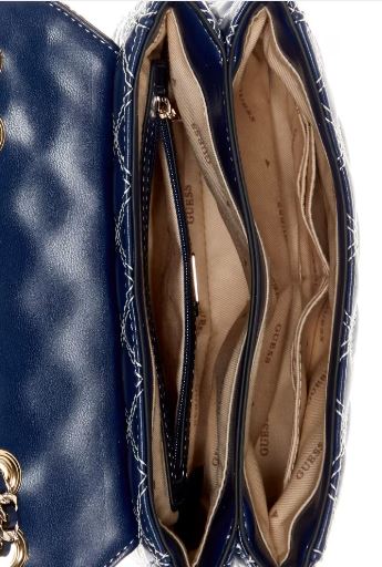 Guess Cruise vibe Convertible Handbag: navy