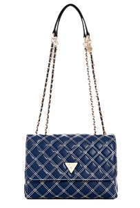 Guess Cruise vibe Convertible Handbag: navy