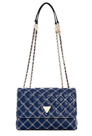 Guess Cruise vibe Convertible Handbag: navy