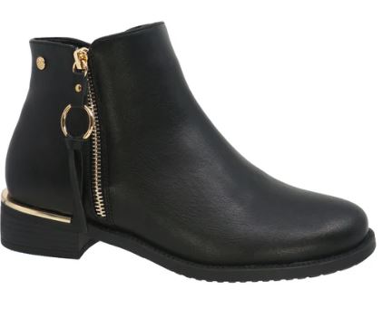 Women's Waterproof Gwen Ankle Bootie: Blk