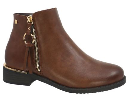 Women's Waterproof Gwen Ankle Bootie: tan