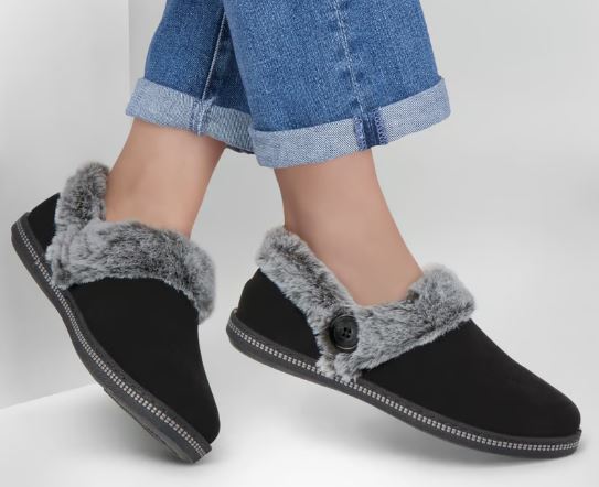 Women's Skechers Cozy Campfire - French Toast 2: blk