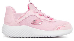Skechers Girls Slip-ins: Bounder - Simple Cute: LTPK