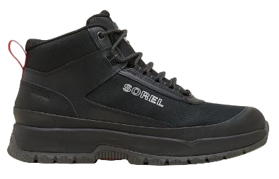 Sorel Mens OUTING NW™ SNEAKER MID Men's Waterproof Sneaker: blk