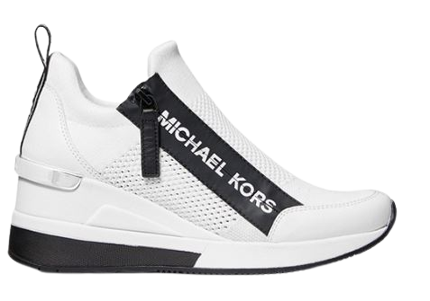 Michael Kors Willis Wedge Sneakers :OPT wht
