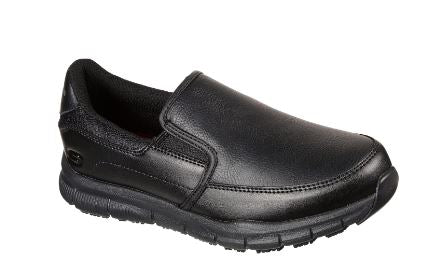 Skechers Women Slip Resistant Safety Nampa- Annyod Shoes : Wide Fit