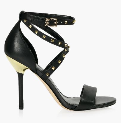 Michael Kors Astrid Stiletto Dress Sandals : BLK