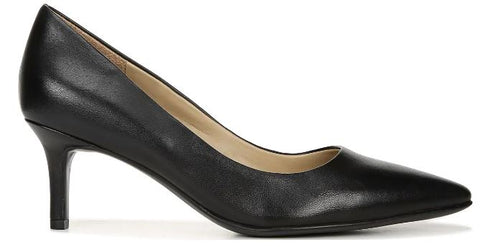 Naturalizer leather Everly Mid Pumps: blk
