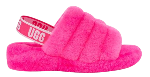 Ugg's Women Fluff Yeah Slide :  taffy Pink