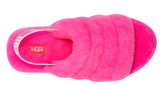 Ugg's Women Fluff Yeah Slide :  taffy Pink