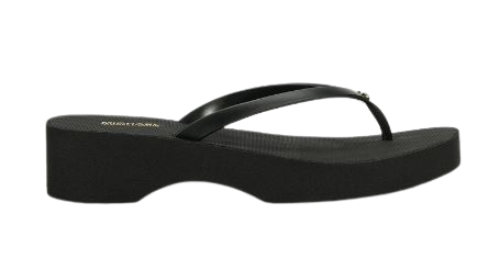 Michael Kors Lilo logo Flipflop Sandals: BLK