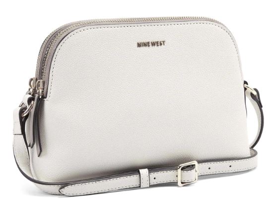 Nine West Shoulder CROSSOVER Handbag: WHT