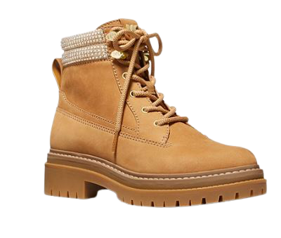 Michael kors boots tan best sale