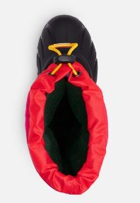 Sorel Youth Flurry Winter Boots: Poppy red/Pink