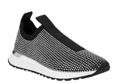 Michael Kors Bodie Slip on Sneakers : Rhinestone blk