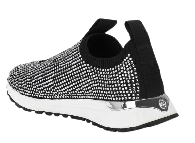Michael Kors Bodie Slip on Sneakers Rhinestone blk